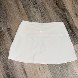 lululemon Reversible White Mini Skirt